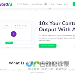 AI Text Rewriter | WordAi