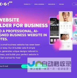 Hocoos AI Website Builder - Create Your Website in 5 Minutes