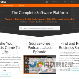 Compare, Download & Develop Open Source & Business Software - SourceForge