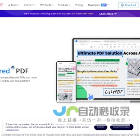 AI-Powered Free Online PDF Editor, Converter & Reader - LightPDF